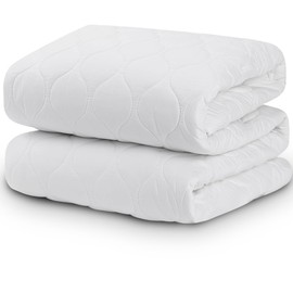 LivinEase Quilted Mattress Protectors - Breathable Extra Deep 30cm Deep Skirt Mattress Protector - Fitted Sheet Style Mattress Cover - Hypoallergenic, Dust Mite Proof Ultra Sonic Quilting