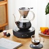 Pokaloti Coffee Server, Heat Resistant Glass, Coffee Pitcher, 33.8 fl
