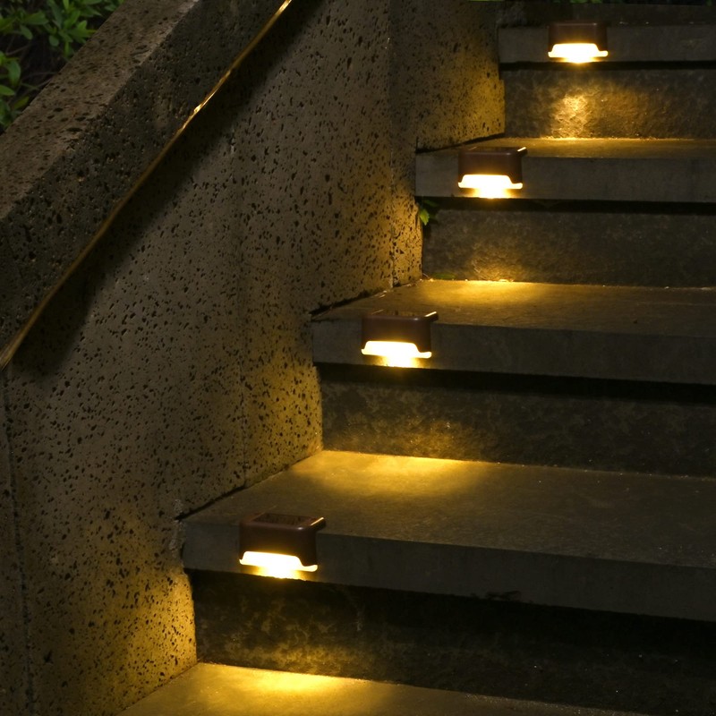 SOLPEX 20 Pack Solar Deck Lights Outdoor, Waterproof Led Lights