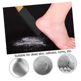 Mikinona 2pcs Natural Foot Care Tool Foot Scrub for Raw Edge Heel Callus Removal