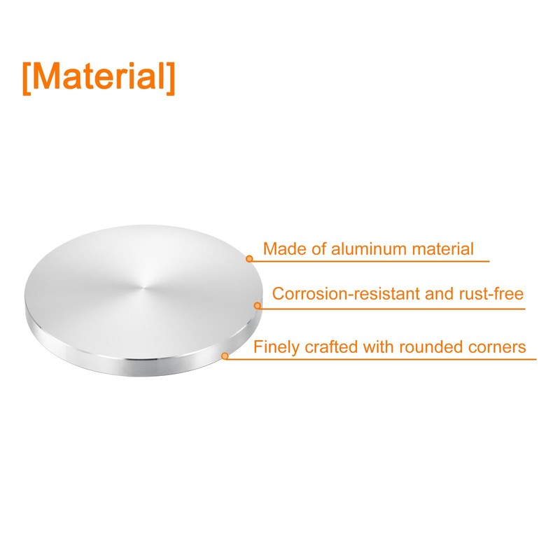 QUARKZMAN M10 Thread 80 mm Diameter Round Shape Aluminium Disc