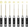 RCpow Hex Driver Set Hex Allen Screwdriver Kit 0.9mm 1.27mm