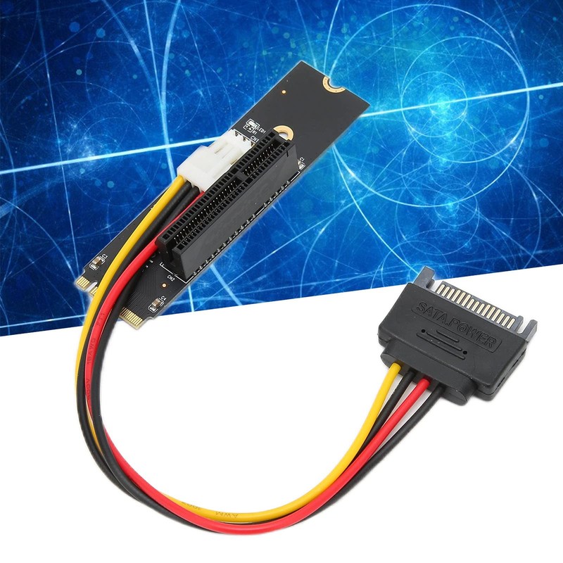NGFF to PCI-E Riser Card, M.2 to PCI-E 4X Riser