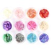 Princess-style Shelf Lake Nail Resin Enclosure Material in Container 12pcs/set