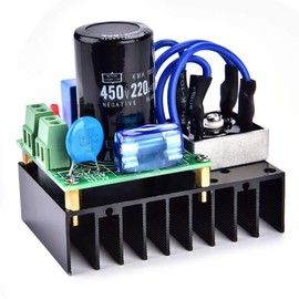 Rectifier, Practical 10A AC-DC Converter Board Power Supply Rectifier, 0-220VAC to 0-311VDC for Output 0-311Vdc Power Display Function Universal