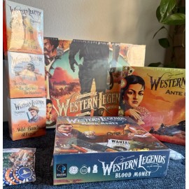 Kolossal Games Western Legends Board Game Expansions & Upgrades Kickstarter NEW OOP - Western Legends Bloody Money Expansion