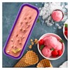 KiRYu Purple Lavender Long Thin Luxail Ice Cream Container, 1.5