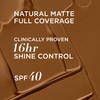 IT Cosmetics CC+ Cream Natural Matte Foundation with SPF 40