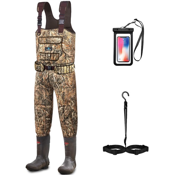 Trudave Fishing Waders for Men,Hunting and Waterproof Neoprene Wader for