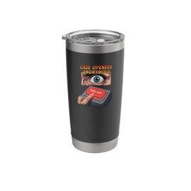 fps gamer funny cs first person competitive gaming cs2 Stainless Steel Insulated Tumbler