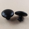 ANCLLO 2Pcs Hot Stones Mushroom Shaped Massage Stones Warmer Natural
