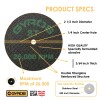 GYROS Resin Cut-Off Wheels for Rotary Tools; 12 Super Tensile