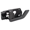 TRQ Left Interior Door Handle Black Drivers Side Compatible with