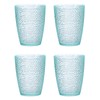 sourcing map 10oz Acrylic Drinking Glasses, 4Pcs Plastic Reusable Tumblers