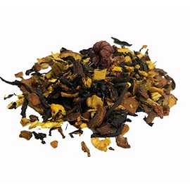 Nelson's Tea - Sugar Plum - Black tea, cinnamon, ginger root, anise star, licorice root, marshmallow root, orange peel, blackberries, allspice, clove, nutmeg, turmeric, and black pepper (Sample)