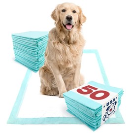 ValuePad USA Plus Puppy Pads, Extra Large 28x36 Inch, 200 Count Bulk Pack - Premium Puppy Pee Pads for Dogs, Tear Resistant, Super Absorbent Polymer Gel Core, 5-Layer Design