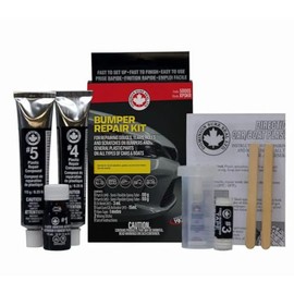 Dominion Sure Seal Plastic Bumper Repair Kit – Auto Body & Fiberglass Filler, Bondo Alternative, Wood & Scratch Repair for Vehicles