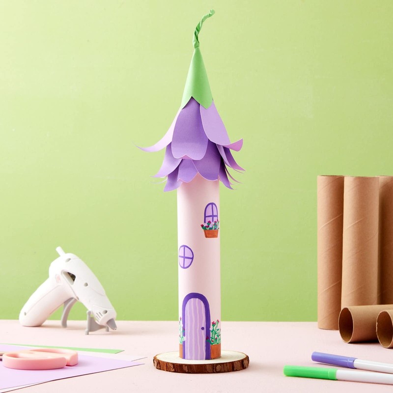 Bright Creations 24 Pack Brown Cardboard Tubes for Crafts, Empty