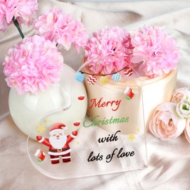 Acrylic48, Heart-Shaped Acrylic Plaque with Christmas Blessings, Perfect for Mum Birthday Gifts, Good Friend Gifts, Retirement Gifts for Women, And Unique Christmas Gifts for Family and Friends