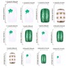 24 Pcs St. Patrick's Day Square Press on Nails Short