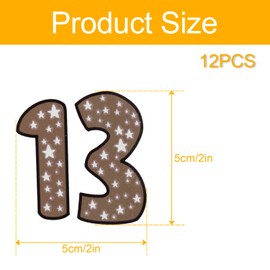 Tabanzhe No. 13 Temporary Tattoo - Persistent Simulation Easy to Use Concert Support Temporary Tattoo Universal in Party Concert Music Festival(Multicolored)