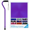 Nova Joy Designer Offset Walking Cane for Seniors - Unisex