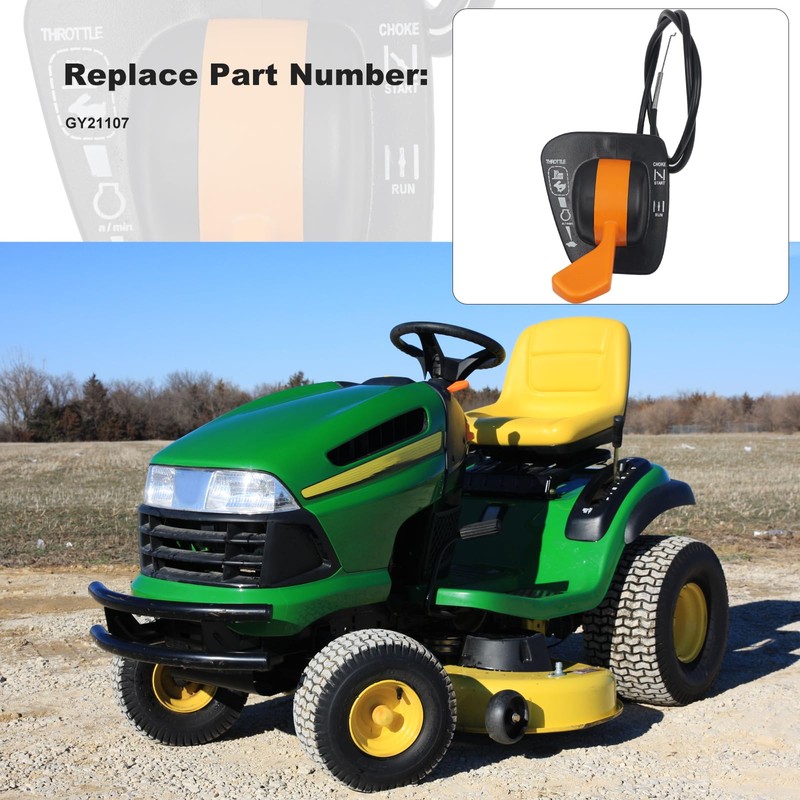 GY21107 Throttle Cable for LA135 LA145 LA155 LA165 LA175 X140