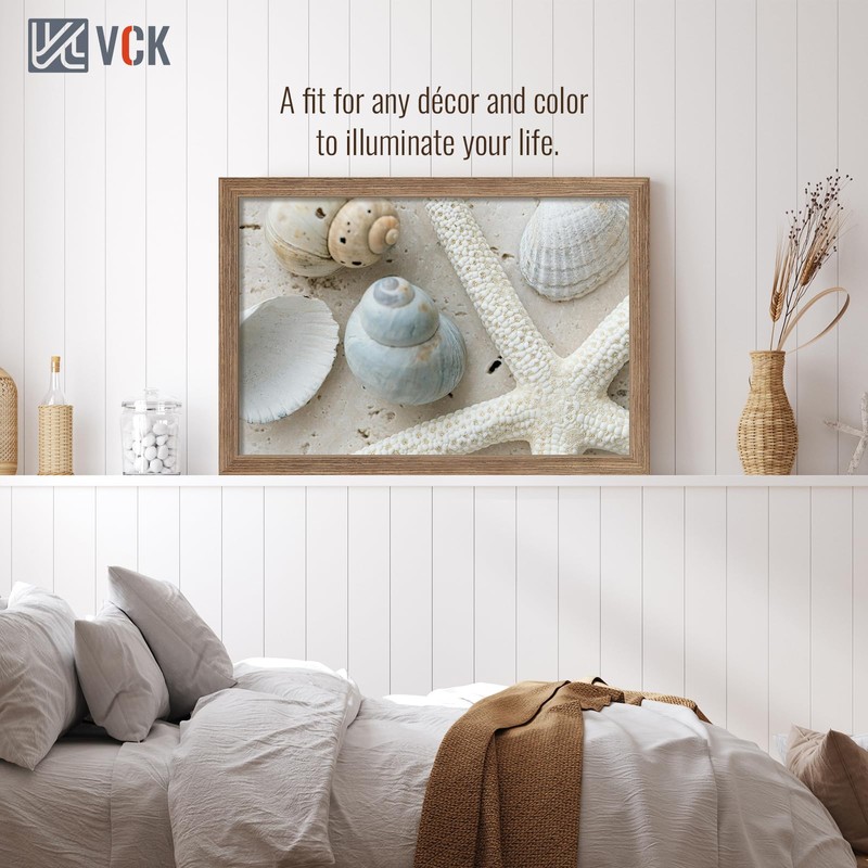 VCK 16x24 Frame 3 Pack - Brown Walnut, Natural Textured