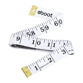 Quesuc Soft Tape Measure for Sewing Tailor Seamstress Cloth Ruler (White)