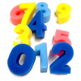 Major Brushes Foam Sponge Numbers - Pack of 10