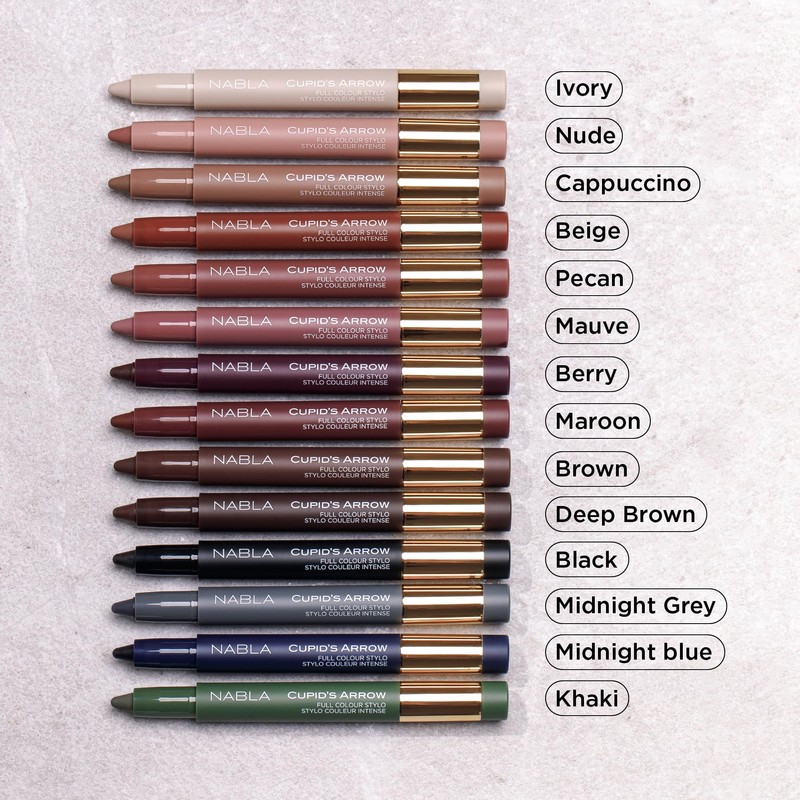 NABLA Cupid's Arrow Longwear Stylo 2-21g | Long-lasting Eyeliner |