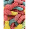 Pure Choice Foods Freeze Dried Sour Gummi Worms, Multicoloured