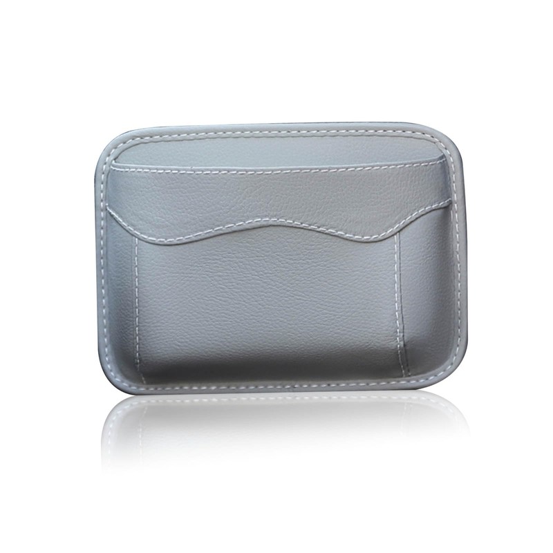 Couslcd Car Seat Side Storage Pocket, Small Organizer,PU Leather Multifunctional