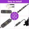 DMiotech 10 Pcs Waterproof Junction Box Electrical Cable Connector M20