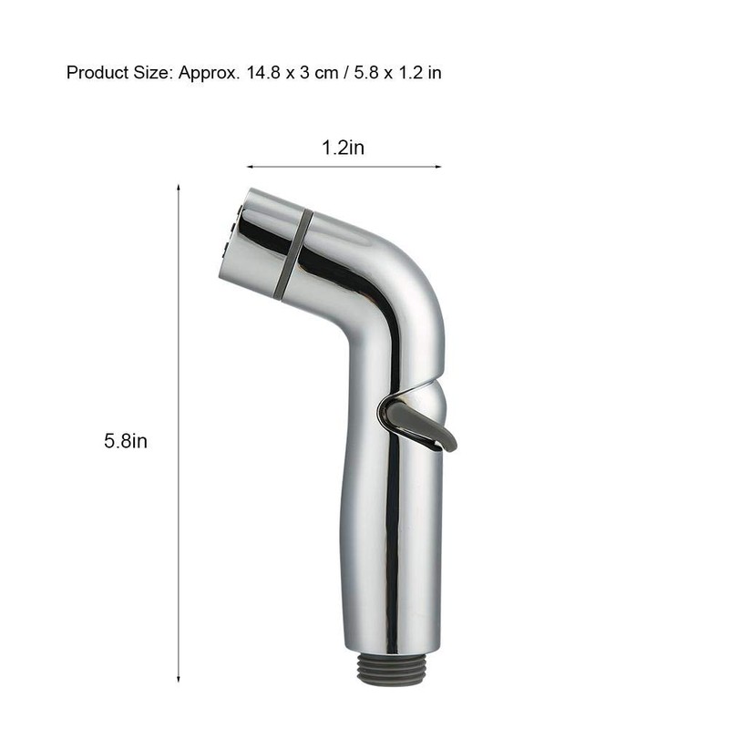 Pulverizador Bidé de Mano Premium Ajustable, de Acero Inoxidable, Ideal
