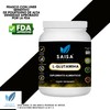 L-glutamina 100% Pura Con 300 Gramos Saisa Herbal duración 60