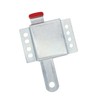 2 Pieces Heavy Duty Inside Deadlock, Galvanized Steel Garage Door
