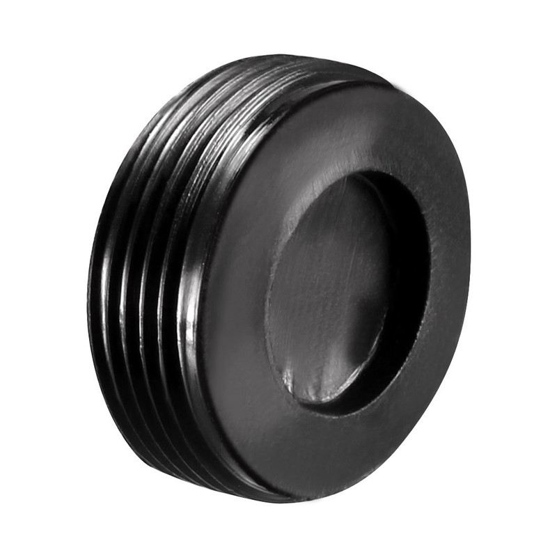 sourcing map Carbon Brush Holder Caps 18 mm OD 10.2