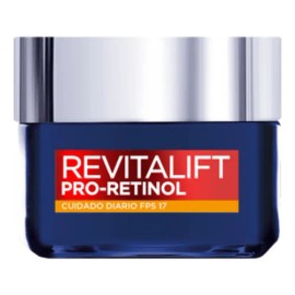 L'Oréal Revitalift Crema Día Pro-Retinol | FPS17, Hidratante Antiedad | 50ml