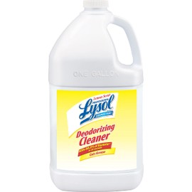 Professional LYSOL Brand Disinfectant Deodorizing Cleaner Concentrate, 1 gal Bottle, Lemon Scent