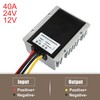 X AUTOHAUX 24V to 12V 40A Reducer Automatic Buck Boost