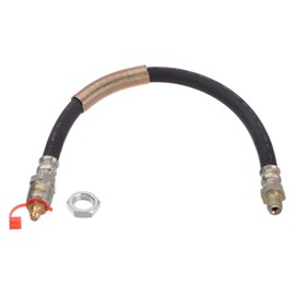 HARFINGTON M10x1mm Thread 11.81" Length Flexible Extension Grease Hose with Fixing Hex Screw Nut for Grease Gun Lubrication