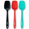 Silicone Spatula Set, Heat Resistant Rubber Spoon Spatula with Seamless