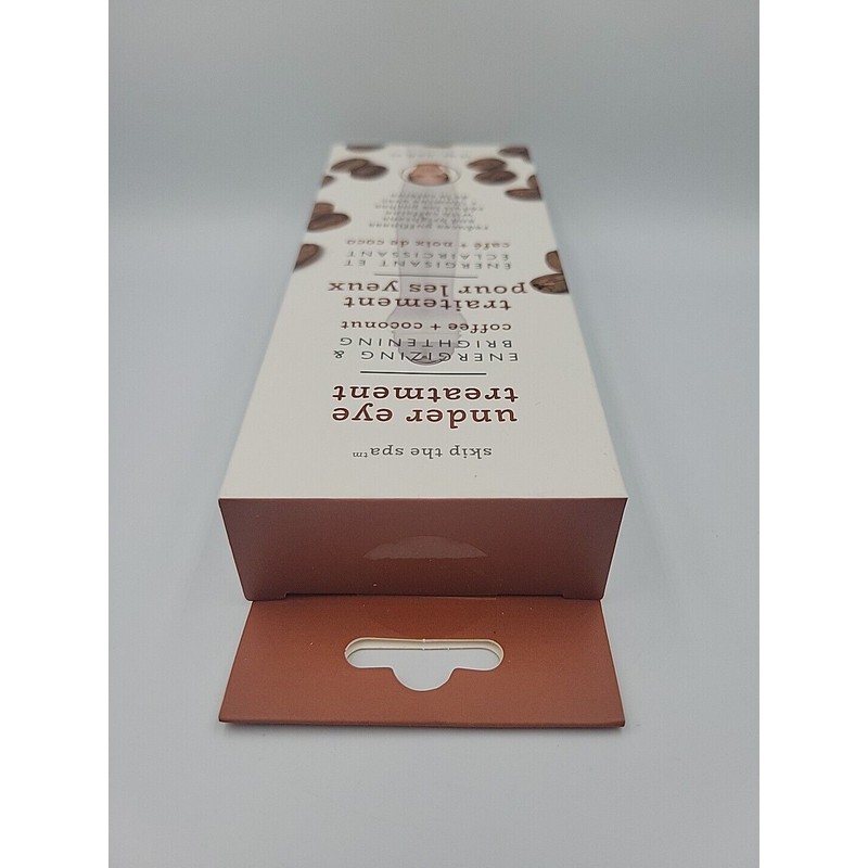 Skip the Spa Hydrating Under Eye Treatment Energizing Brightening Coffee+Coconut