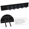 YCXYQ Black - 5 Hooks Guitar Wall Mount Multiple Wall