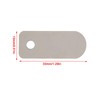 10 Pcs Air Compressor Valve Plate, 13 x 33mm Metal