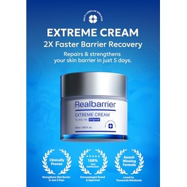 Real Barrier | Crema Extrema | Crema Facial Hidratante Coreana, Cuidado de la Piel Coreana | Loción Facial Rica para Piel Sensible | Crema Facial Hidr