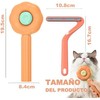 2 Piezas Cepillo para Gato, Autolimpiante Cepillos de Aseo para