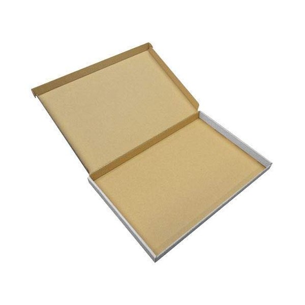 10 x C4 A4 White Box 345x240x22mm (13.6x9.5x0.8") RM Large