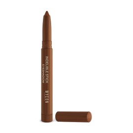 WYCON cosmetics INDELIBLE STICK EYESHADOW Lidschatten Stylo Waterproof, Augenlidschatten matt oder satiniert, langanhaltend, cremiger Eyeliner mit Stick - 115 Deep Bronze